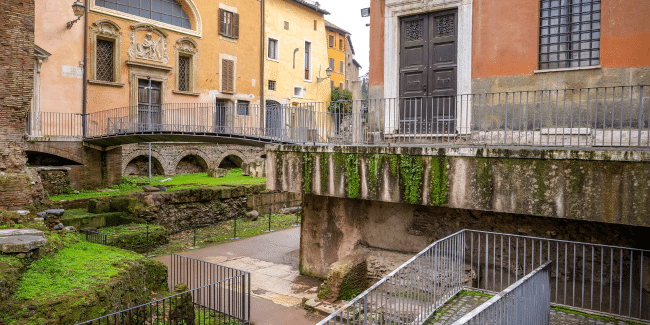 אכסדרת אוקטביה - Portico d’Ottavia